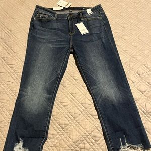 Judy blue skinny crop jeans. 15/32
